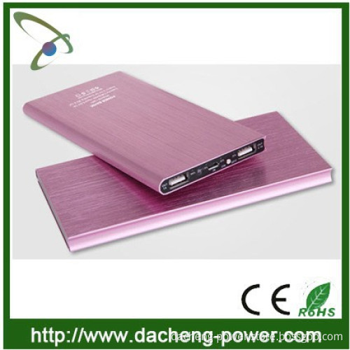 High capacity 12000mAH ultra slim power bank for Iphone 4/5/6